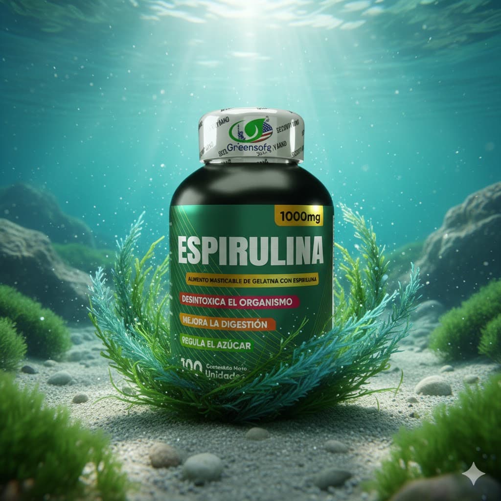 Espirulina -Proteína Vegetal